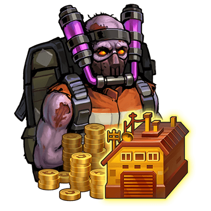 500 Cryptocoins + Premium + Zombie 15 Days